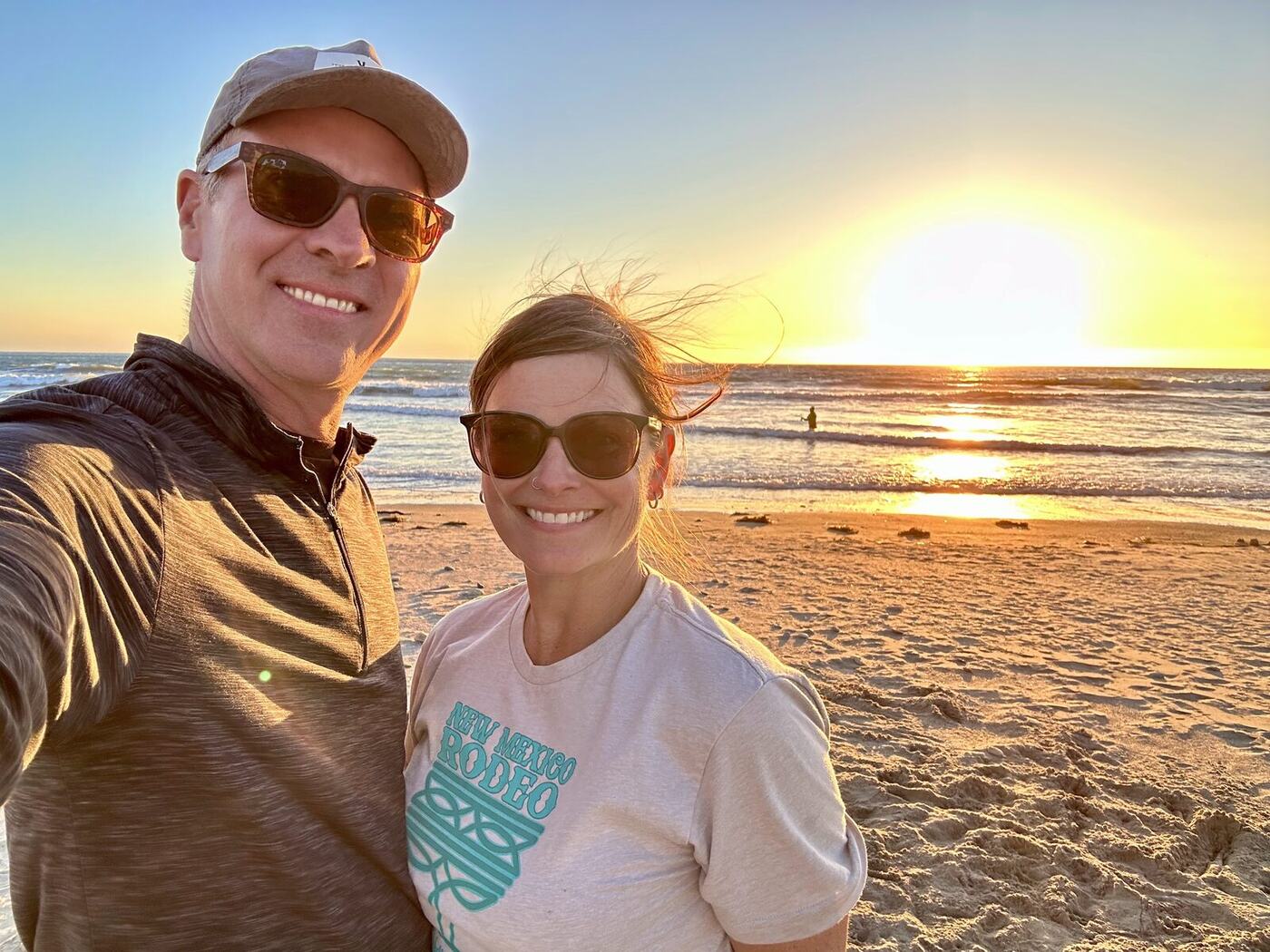 Jalama Beach, where the sky sinks into the ocean.